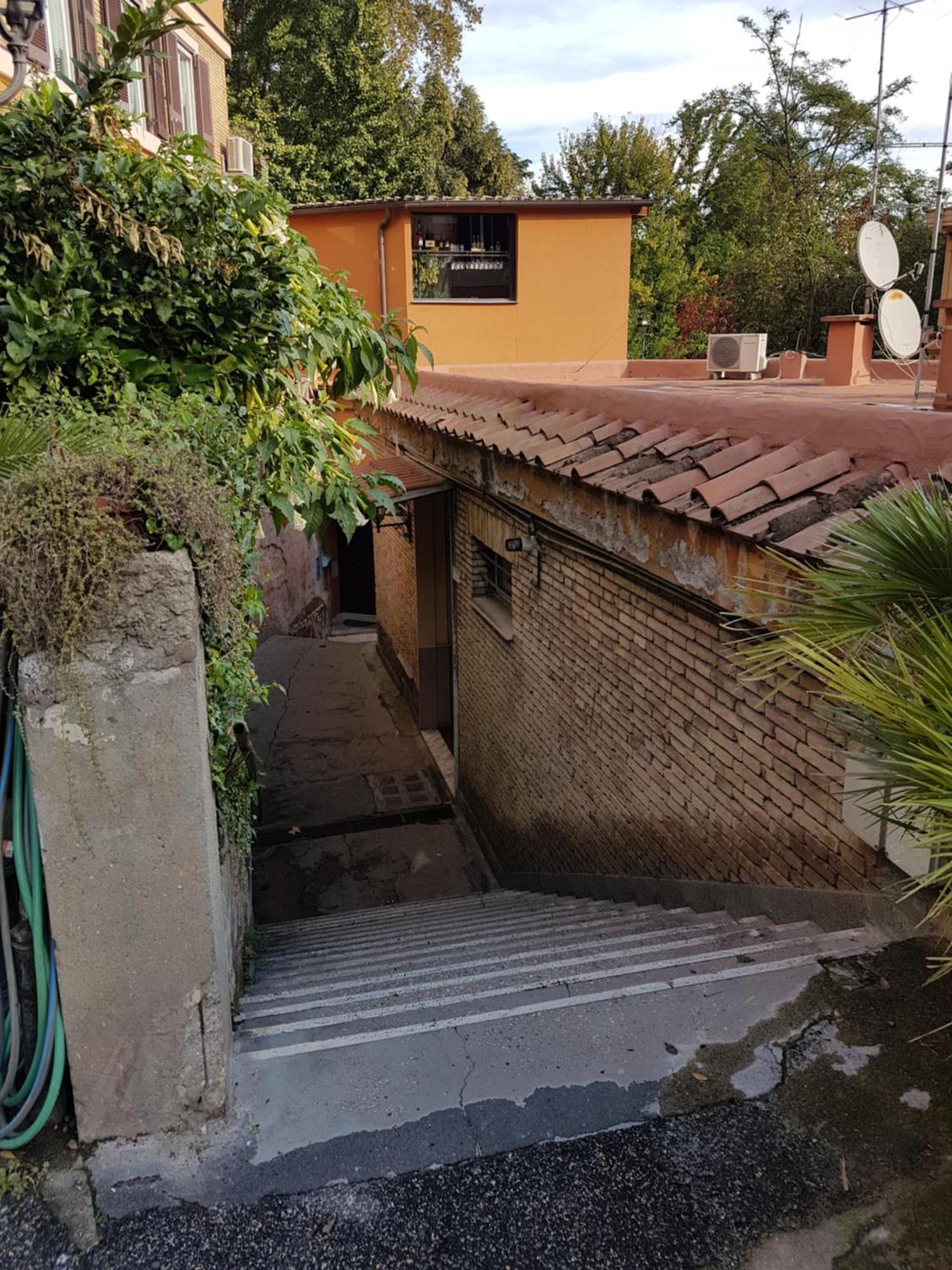 Il piccolo borgo di Trastevere Roma Esterno foto